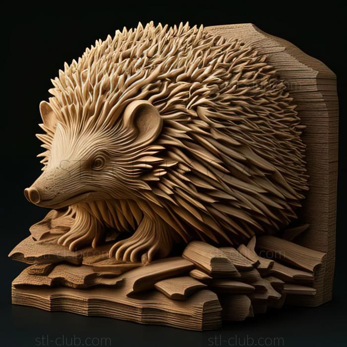 3D model st hedgehog (STL)